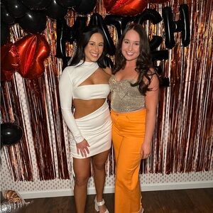 White Cutout Dress